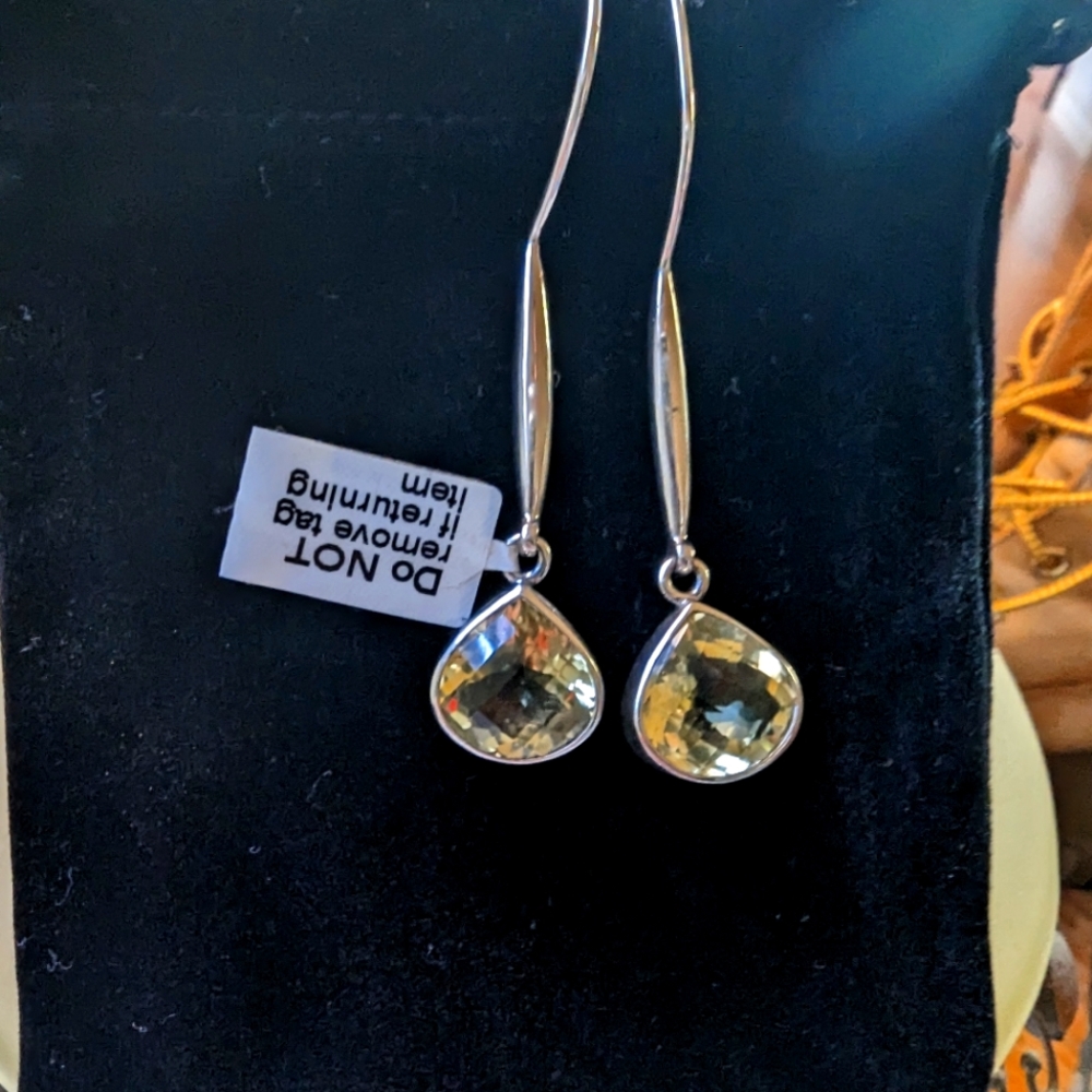 Citrine earrings